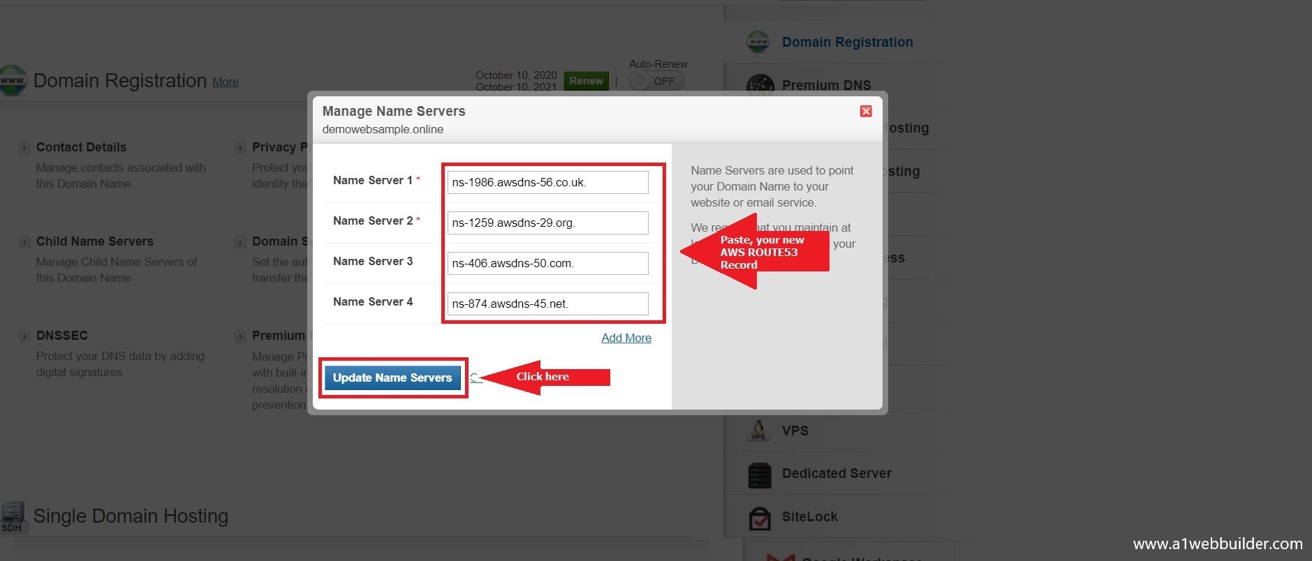 AWS-Wordpress-Domain-Route53-a1webbuilder-15-min